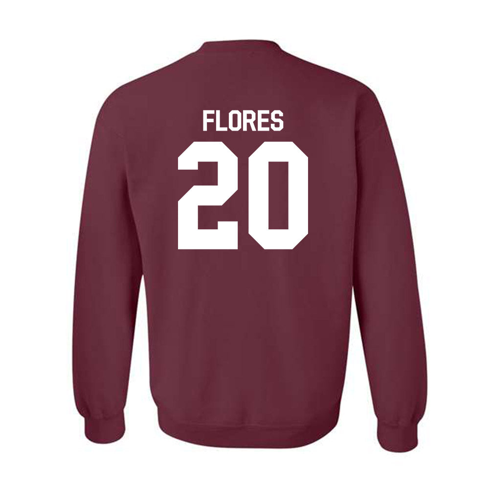 Mississippi State - NCAA Women's Basketball : Andrea Flores - Classic Shersey Crewneck Sweatshirt-1