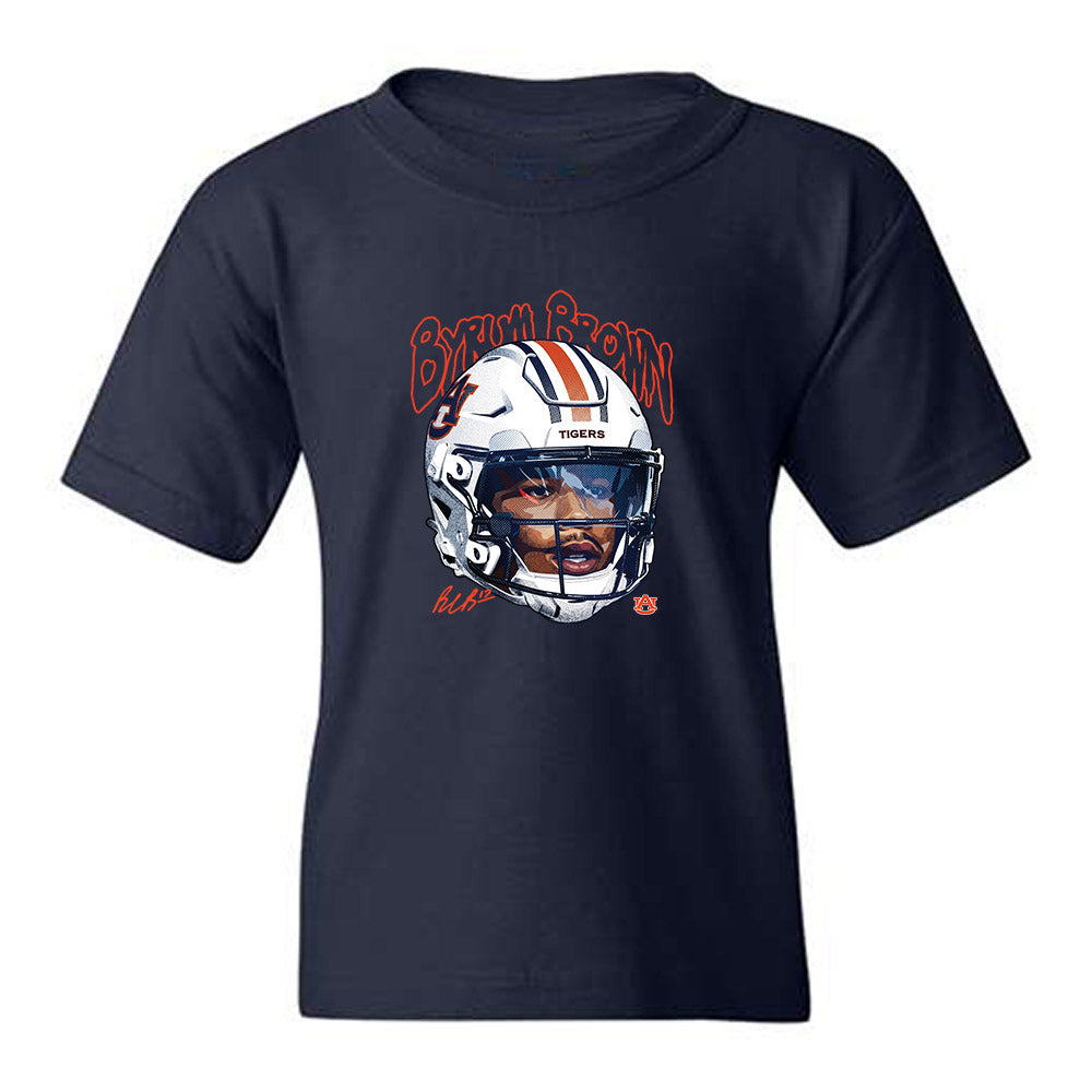 Auburn - NCAA Football : Byrum Brown - Game Face Youth T-Shirt-0