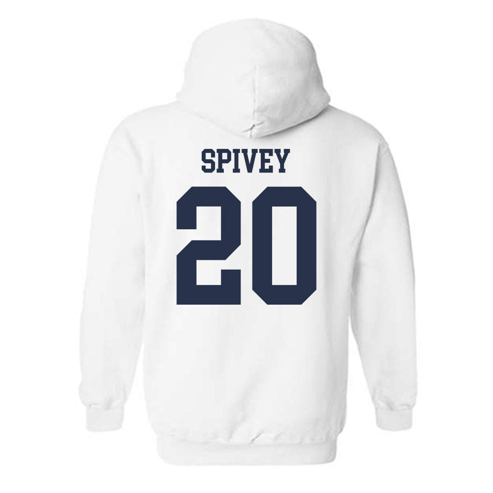 Georgia Tech - NCAA Baseball : Caden Spivey - Classic Shersey Hooded Sweatshirt-1