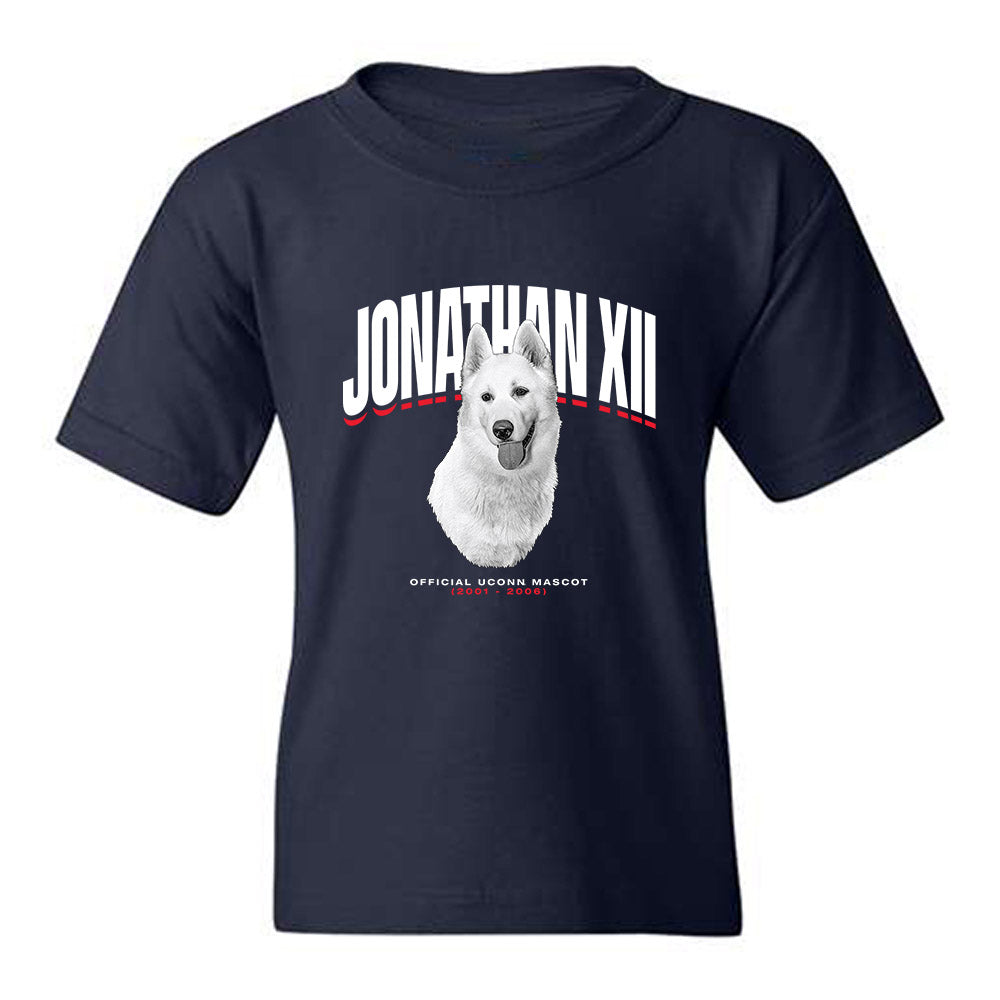 UConn - Huskies Mascot : Jonathan XII - Hero Youth T-Shirt-0
