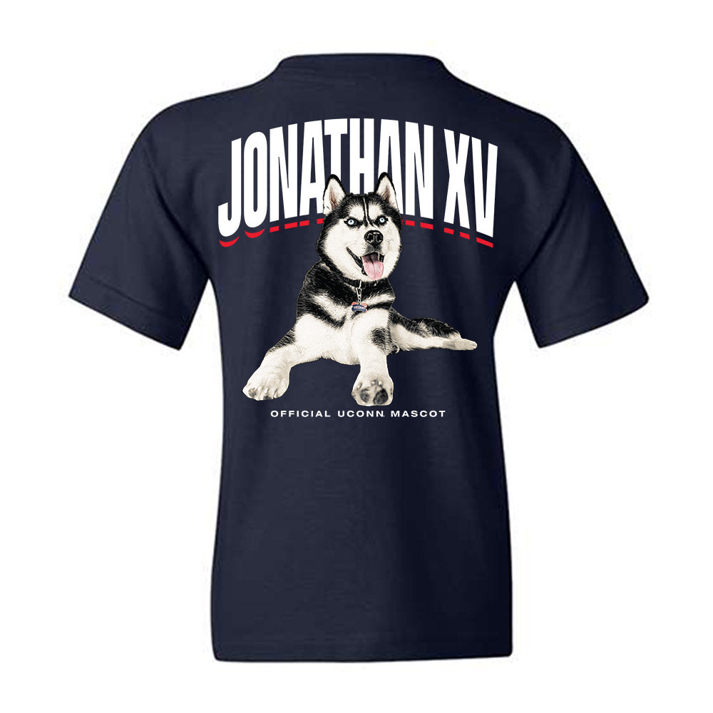 UConn - Huskies Mascot : Jonathan XV - Hero Youth T-Shirt-1