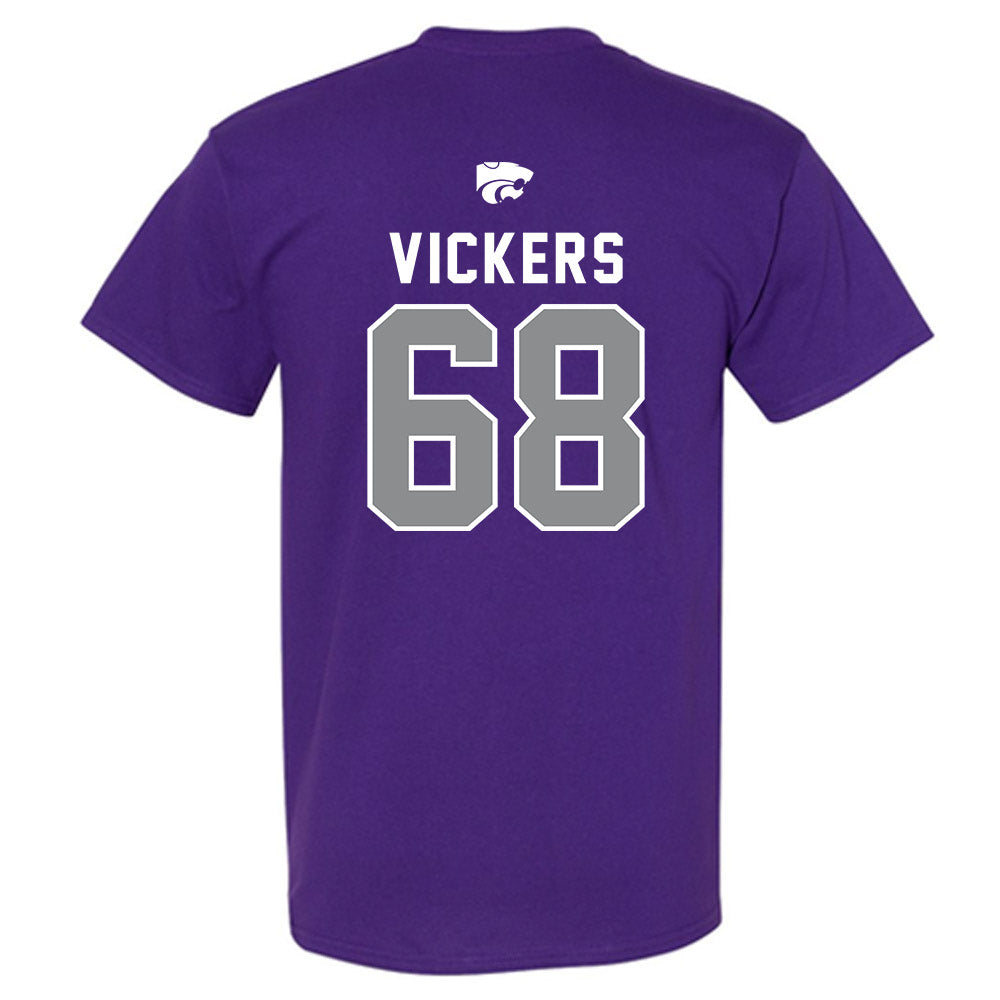 Kansas State - NCAA Football : Joe Vickers - EMAW T-Shirt-1