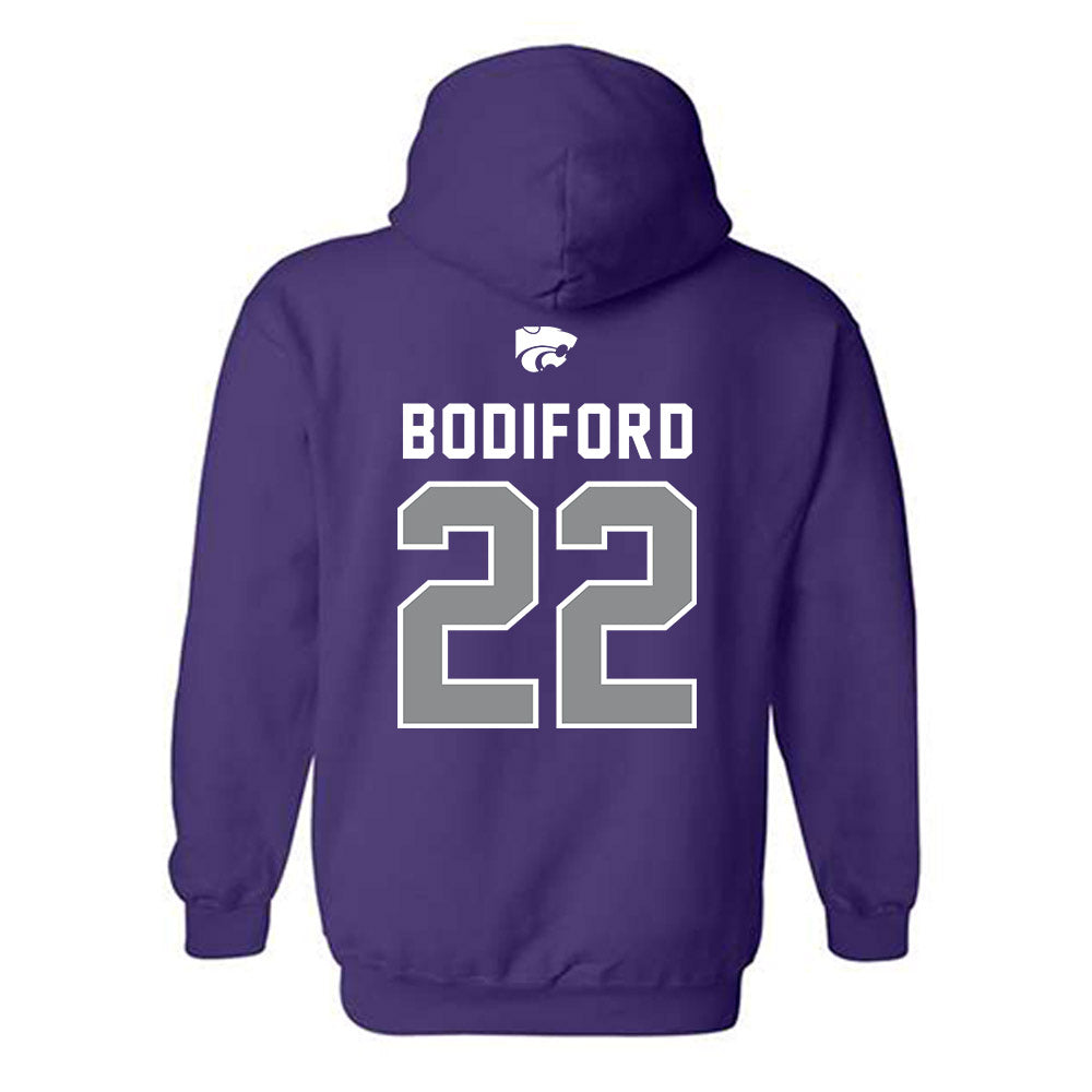 Kansas State - NCAA Football : Makari Bodiford - EMAW Hooded Sweatshirt-1