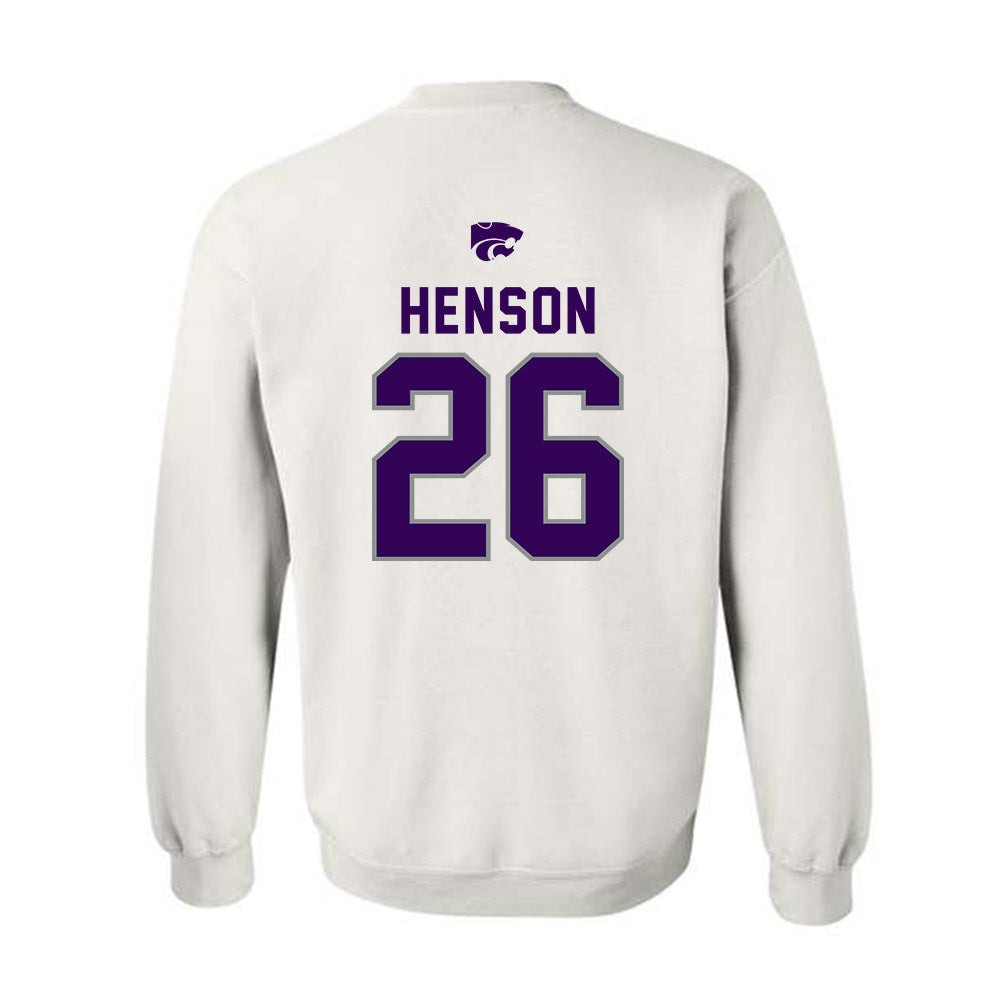 Kansas State - NCAA Baseball : Micah Henson - EMAW Crewneck Sweatshirt-1