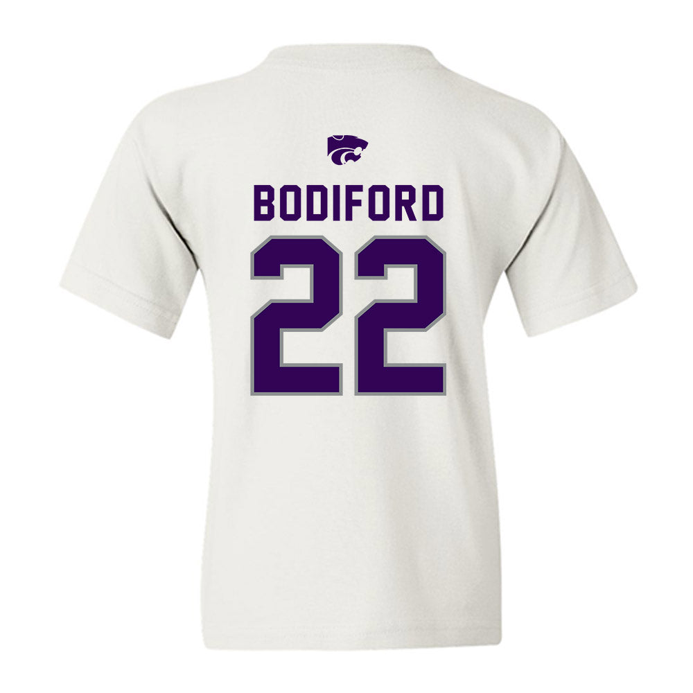 Kansas State - NCAA Football : Makari Bodiford - EMAW Youth T-Shirt-1