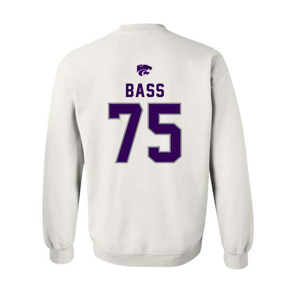 Kansas State - NCAA Football : Holden Bass - EMAW Crewneck Sweatshirt-1