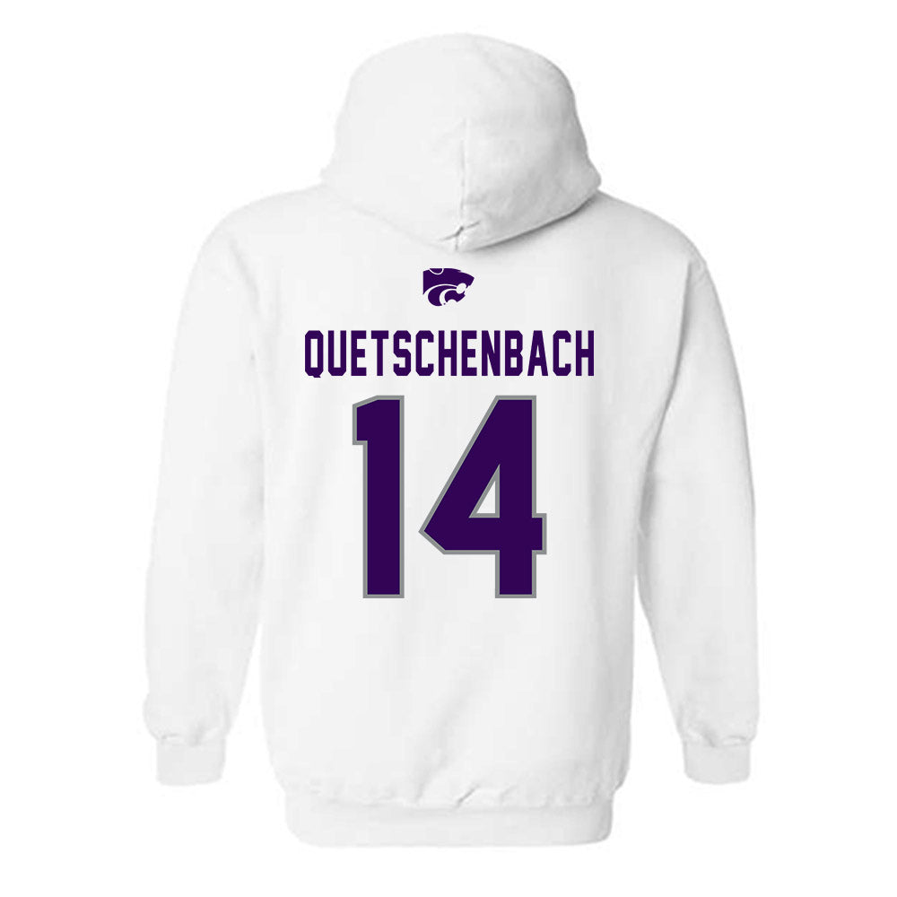 Kansas State - NCAA Baseball : Jack Quetschenbach - EMAW Hooded Sweatshirt-1