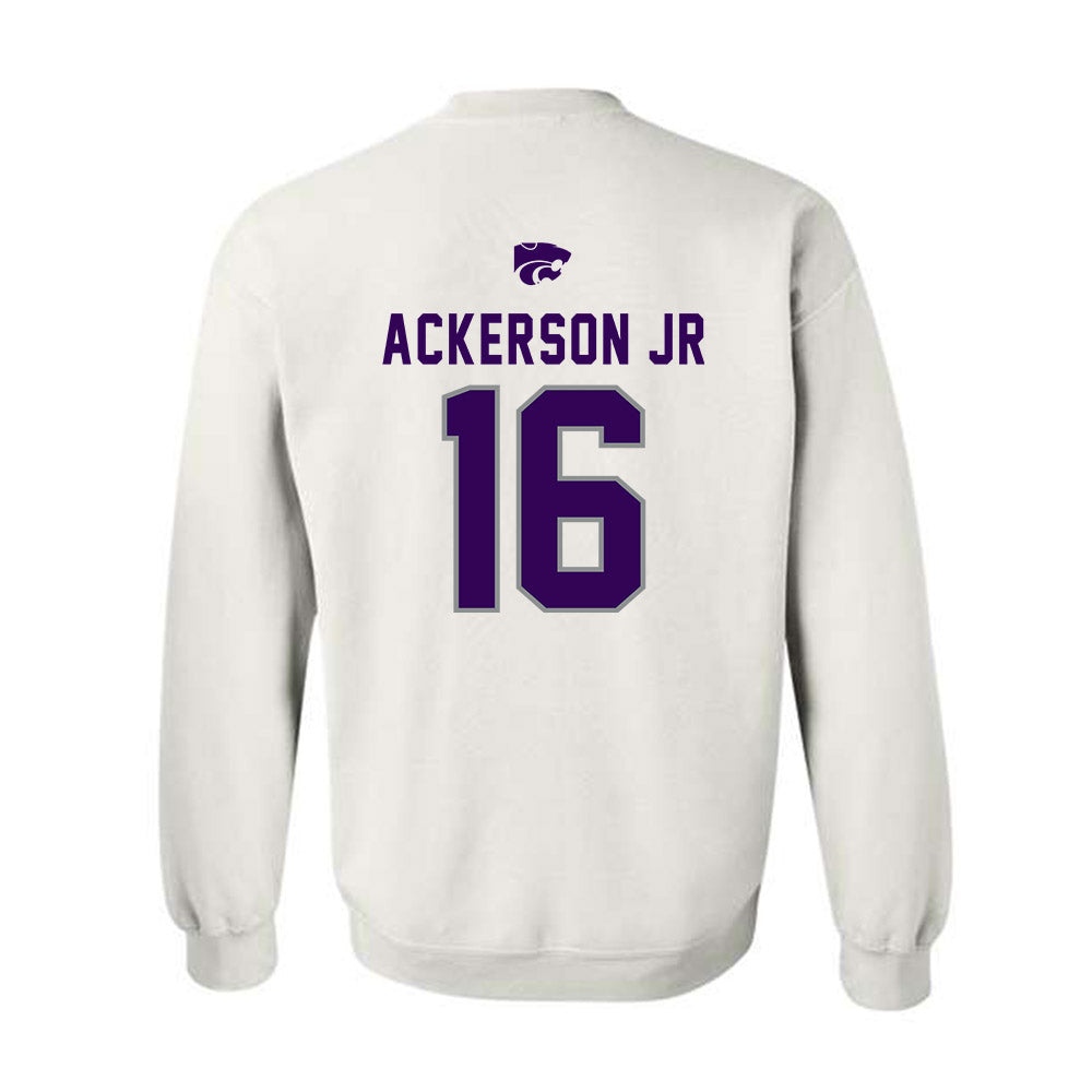 Kansas State - NCAA Football : Dj Ackerson Jr - EMAW Crewneck Sweatshirt-1