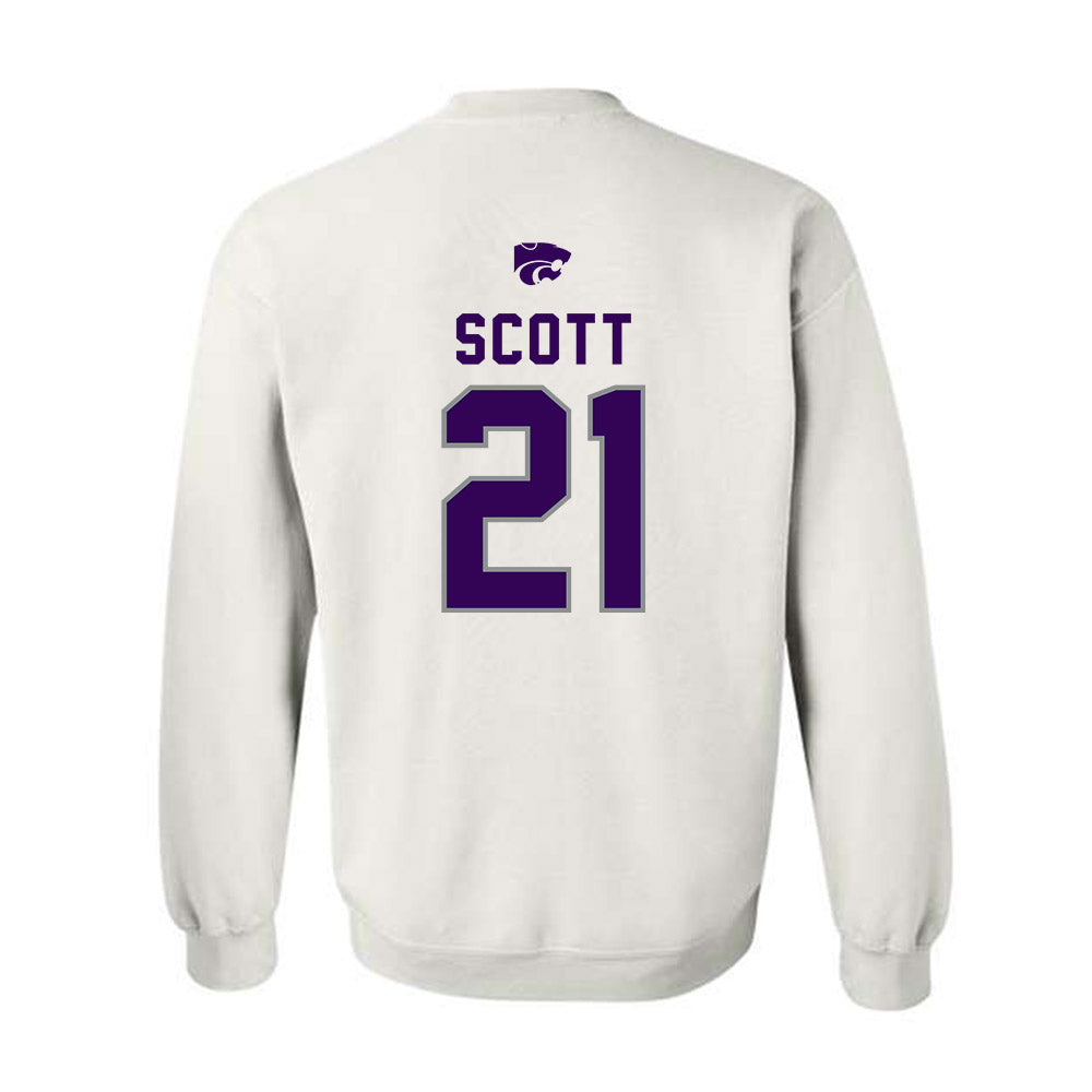 Kansas State - NCAA Football : jojo scott - EMAW Crewneck Sweatshirt-1