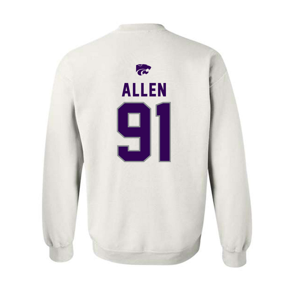 Kansas State - NCAA Football : Jordan Allen - EMAW Crewneck Sweatshirt-1