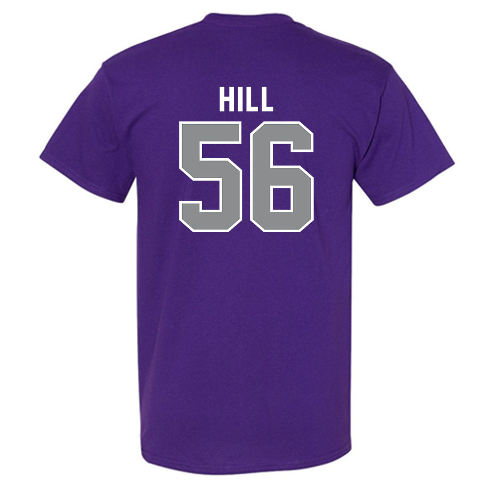 Kansas State - NCAA Football : Elijah Hill - Wildcat hand sign T-Shirt-1