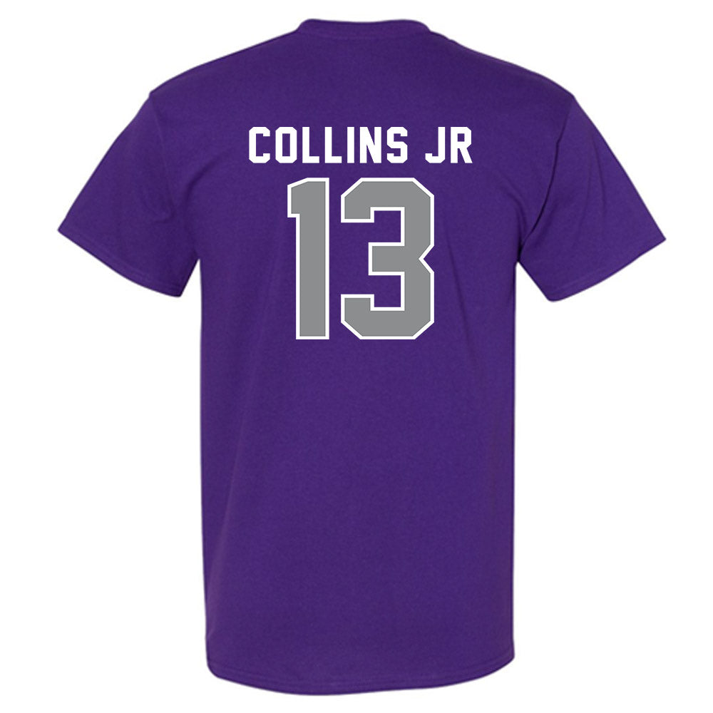 Kansas State - NCAA Football : Rj Collins Jr - Wildcat hand sign T-Shirt-1