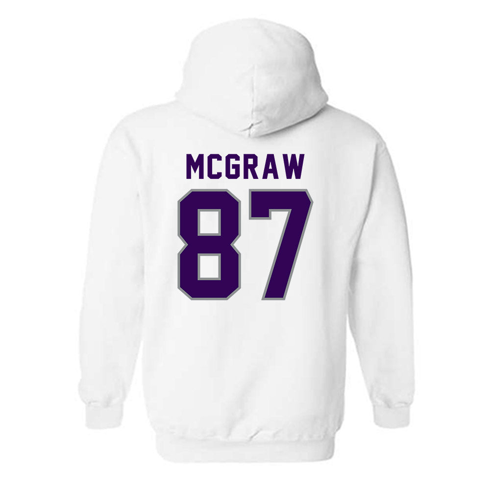 Kansas State - NCAA Football : Lawson Mcgraw - Wildcat hand sign Hooded Sweatshirt-1