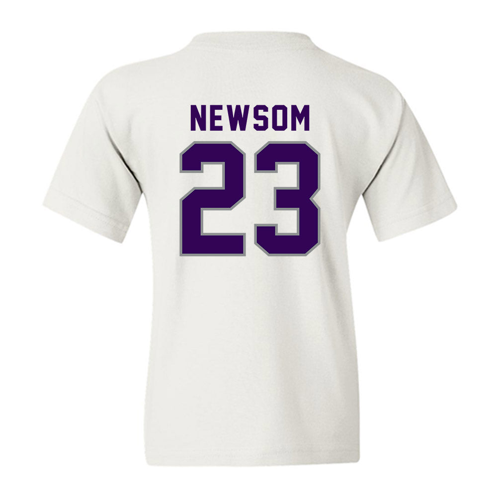 Kansas State - NCAA Football : Asa Newsom - Wildcat hand sign Youth T-Shirt-1