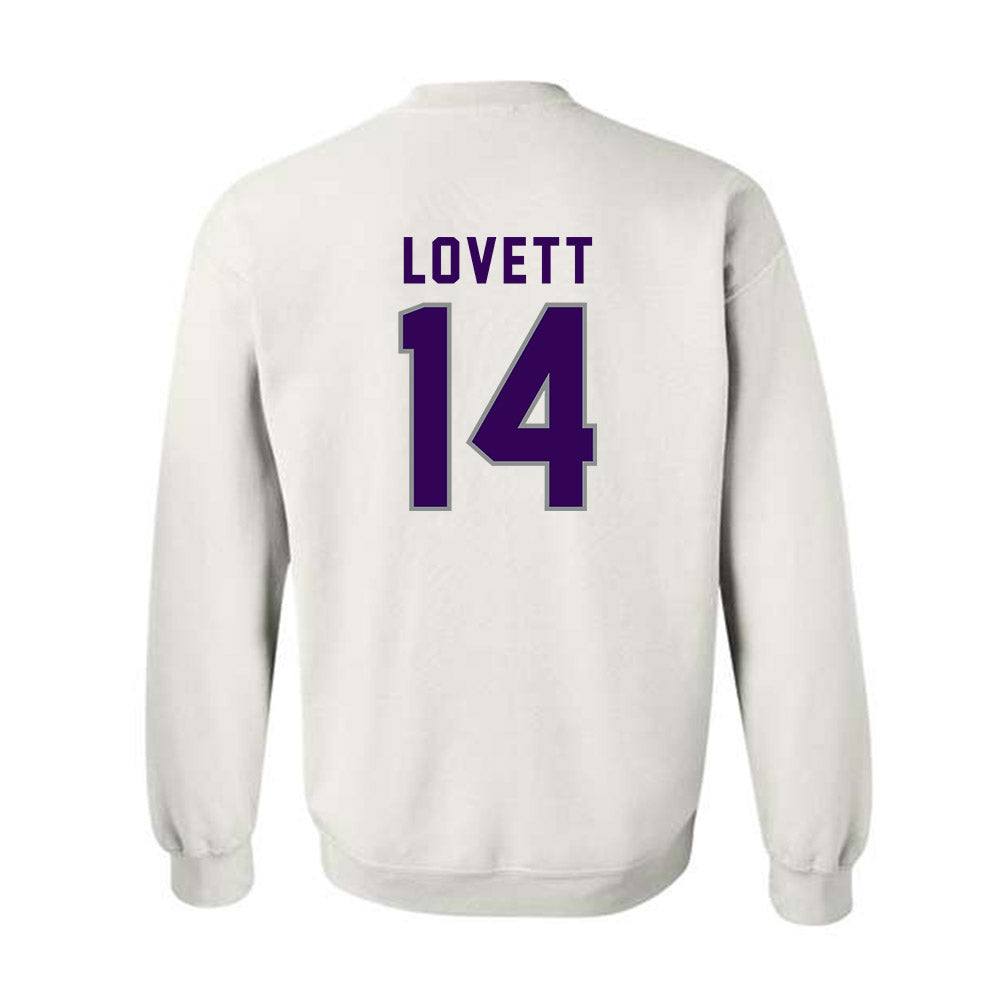 Kansas State - NCAA Football : Maxwell Lovett - Wildcat hand sign Crewneck Sweatshirt-1