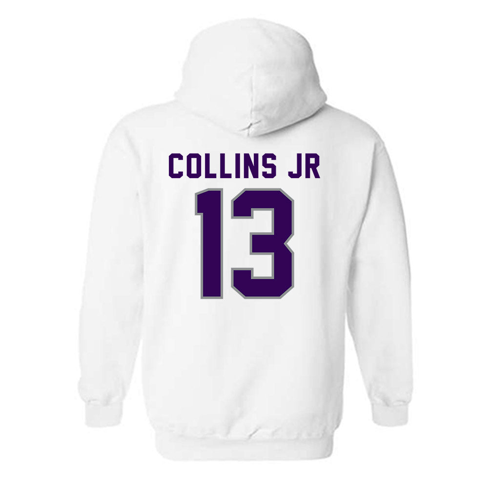 Kansas State - NCAA Football : Rj Collins Jr - Wildcat hand sign Hooded Sweatshirt-1