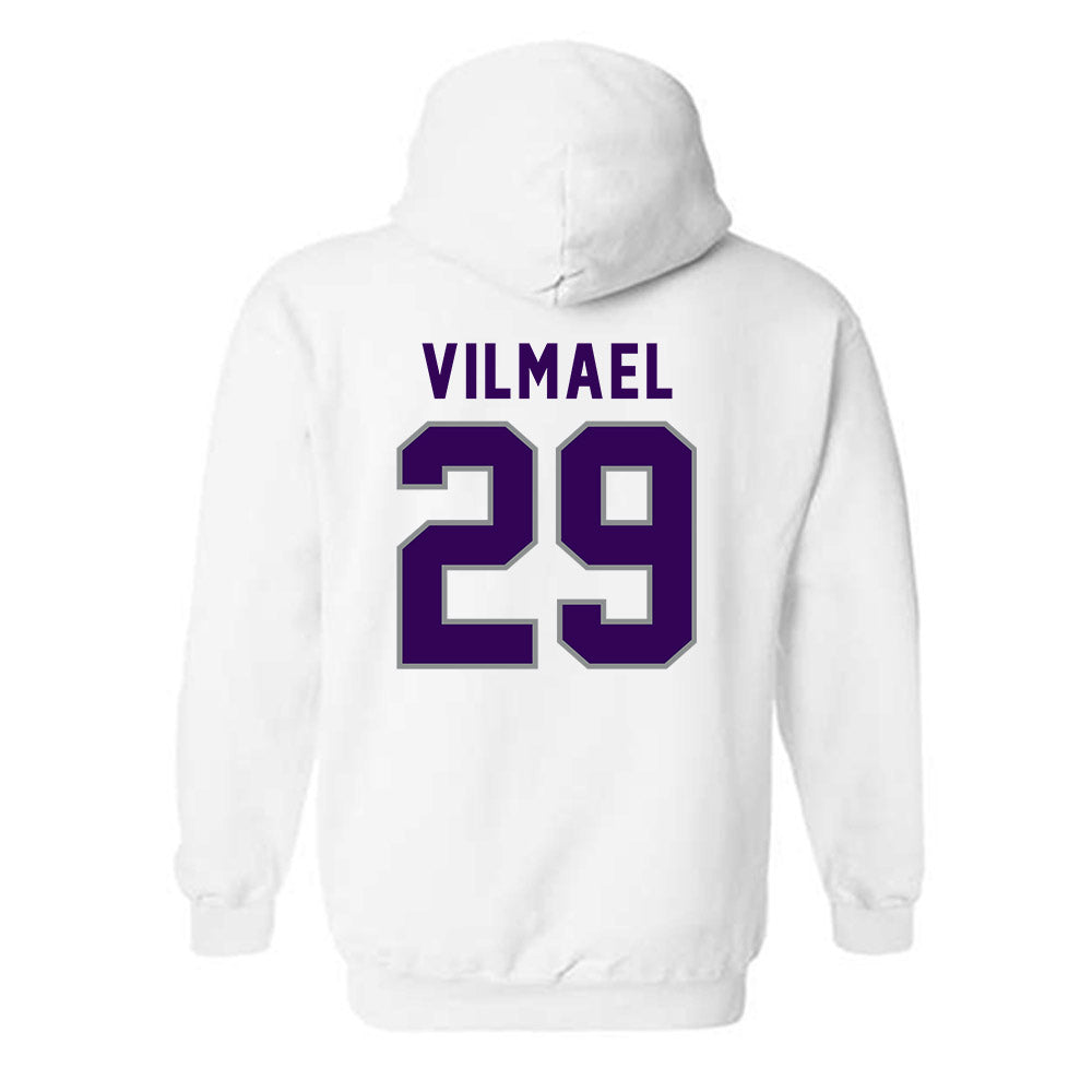 Kansas State - NCAA Football : Josiah Vilmael - Wildcat hand sign Hooded Sweatshirt-1