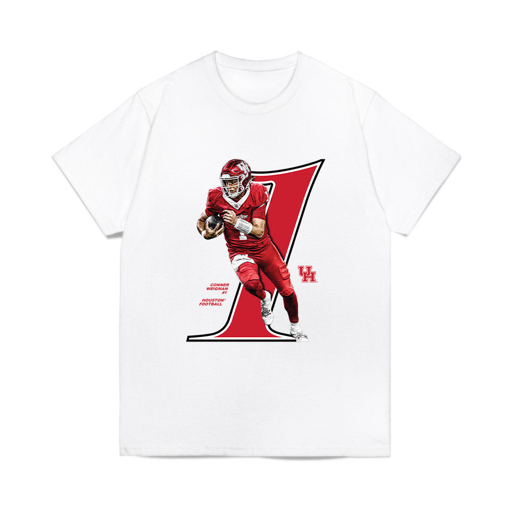 Houston - NCAA Football : Conner Weigman - Breakthrough Comfort Colors T-Shirt-0