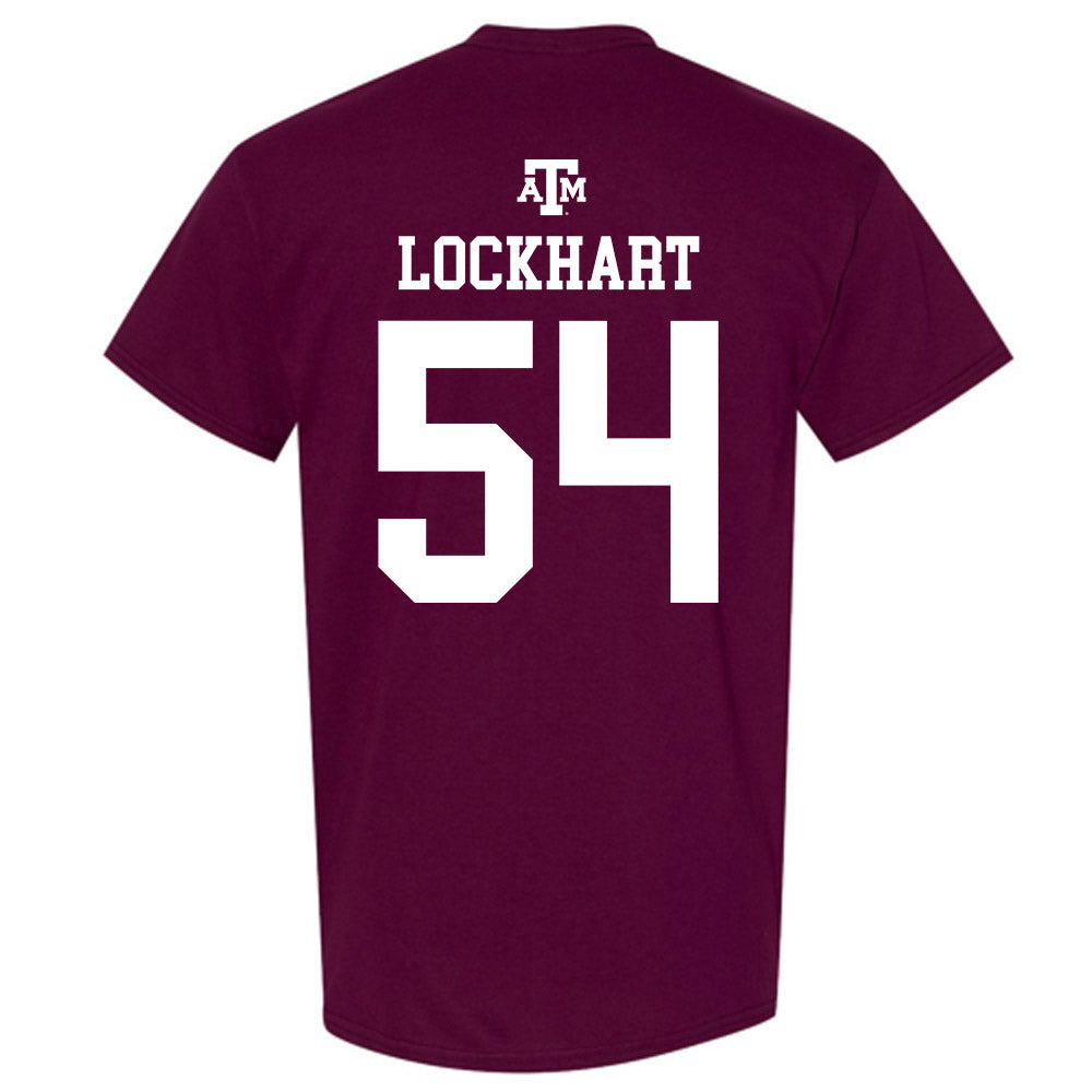 Texas A&M - NCAA Football : Jordan Lockhart - Maroon Out 2026 T-Shirt-1