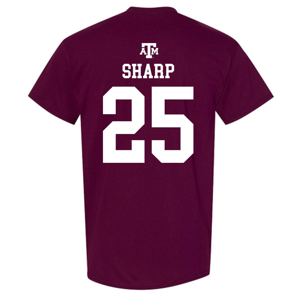 Texas A&M - NCAA Women's Volleyball : Eliza Sharp - Maroon Out 2026 T-Shirt-1
