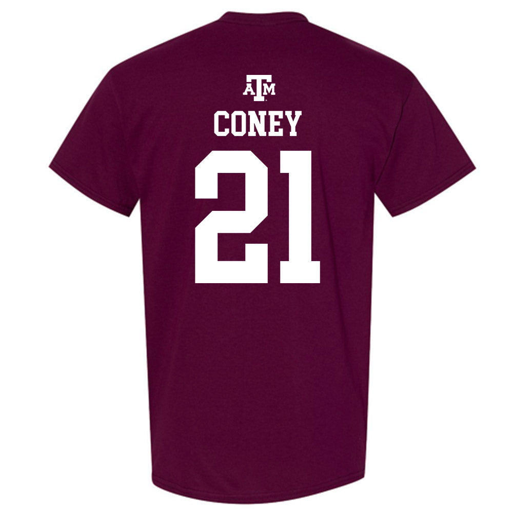 Texas A&M - NCAA Football : Ray Coney - Maroon Out 2026 T-Shirt-1