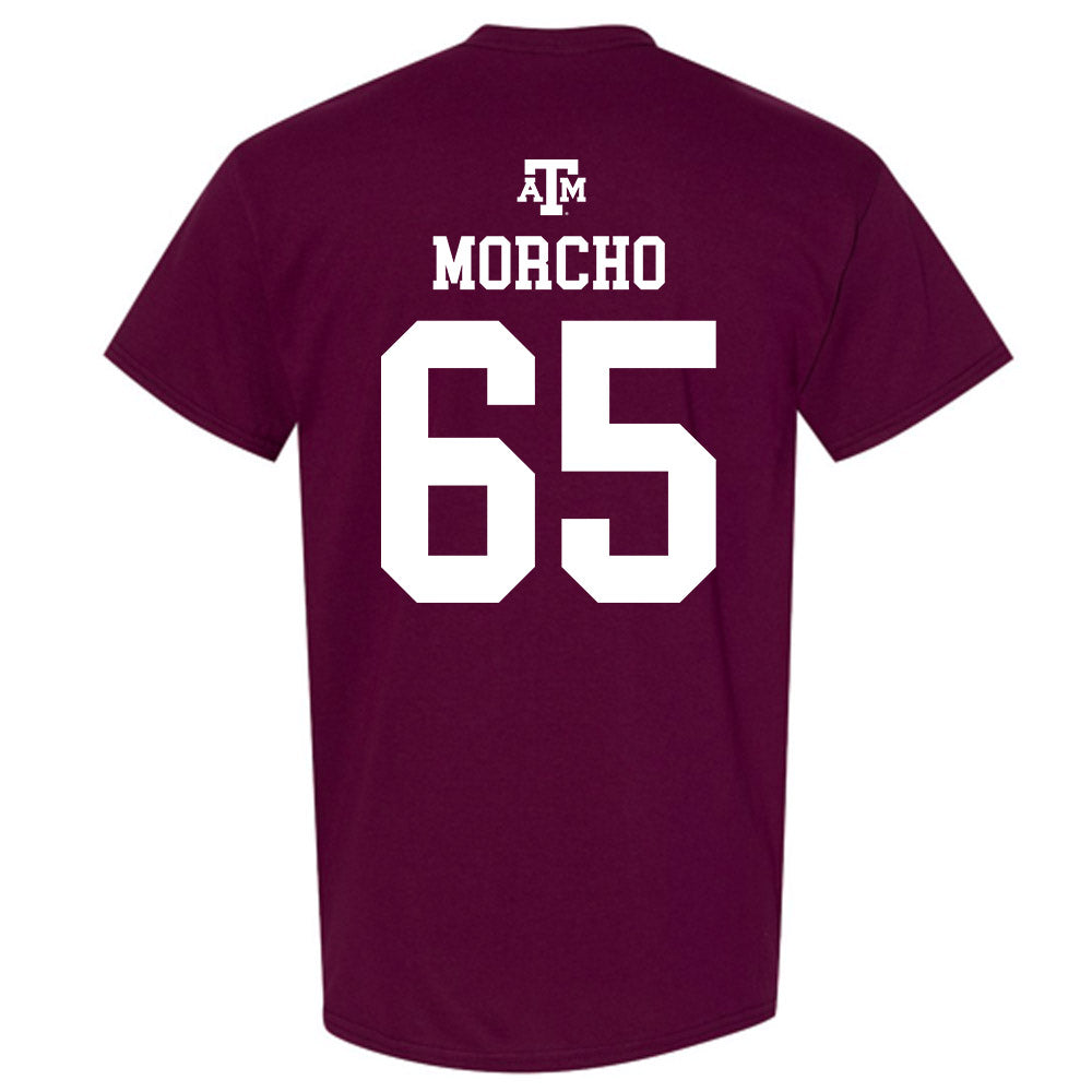 Texas A&M - NCAA Football : Avery Morcho - Maroon Out 2026 T-Shirt-1