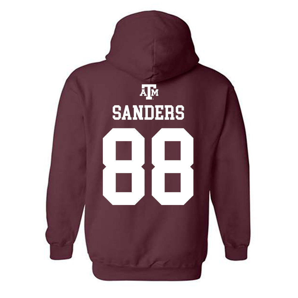 Texas A&M - NCAA Football : DJ Sanders - Maroon Out 2026 Hooded Sweatshirt-1