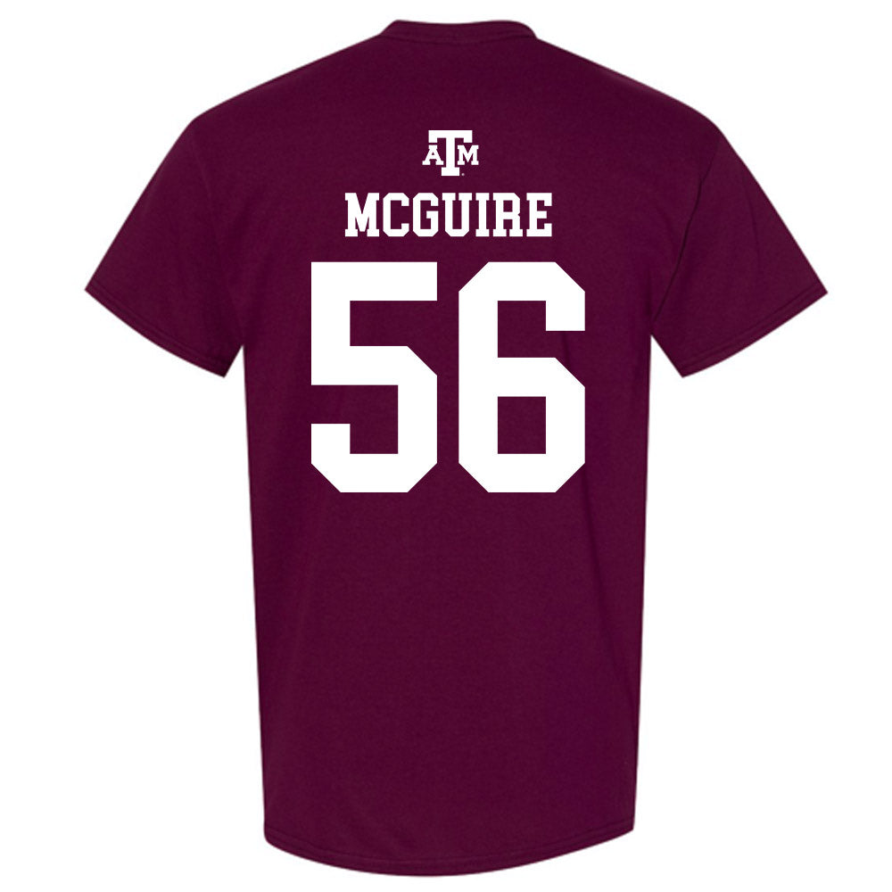 Texas A&M - NCAA Football : Nelson Mcguire - Maroon Out 2026 T-Shirt-1