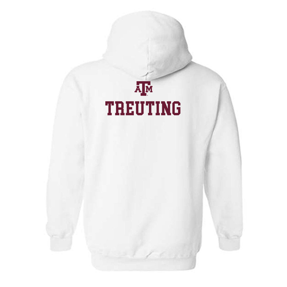 Texas A&M - NCAA Equestrian : Alida Treuting - White Out 2026 Hooded Sweatshirt-1
