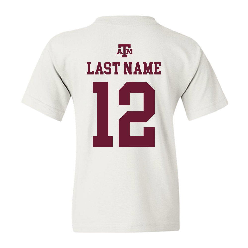 Texas A&M - NCAA Football : Nana Boadi-Owusu - White Out 2026 Youth T-Shirt-1