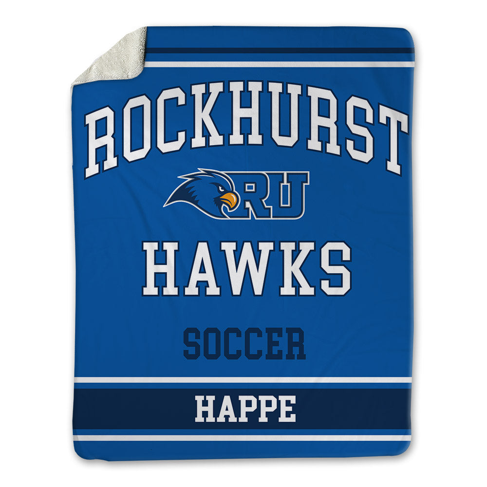 Rockhurst - NCAA Women's Soccer : Izzy Happe - Blanket-0