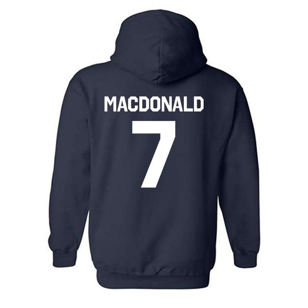 Penn State - NCAA Women's Ice Hockey : Taya MacDonald - Classic Shersey Hooded Sweatshirt-1