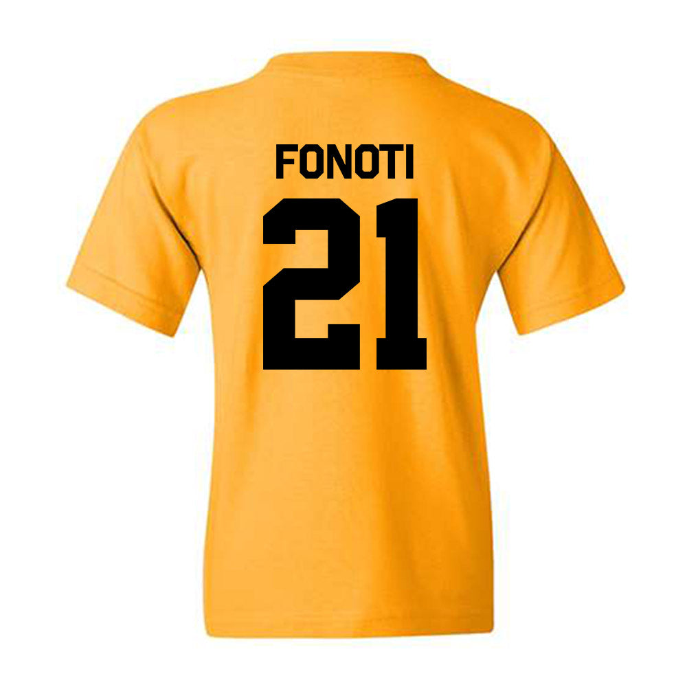 Missouri - NCAA Football : Malae Fonoti - Classic Shersey Youth T-Shirt-1