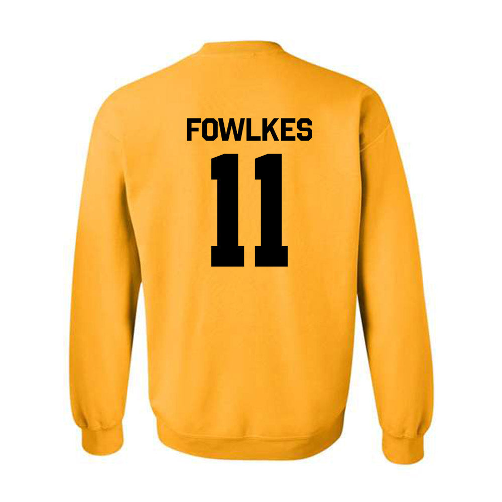 Missouri - NCAA Football : DaMarion Fowlkes - Classic Shersey Crewneck Sweatshirt-1