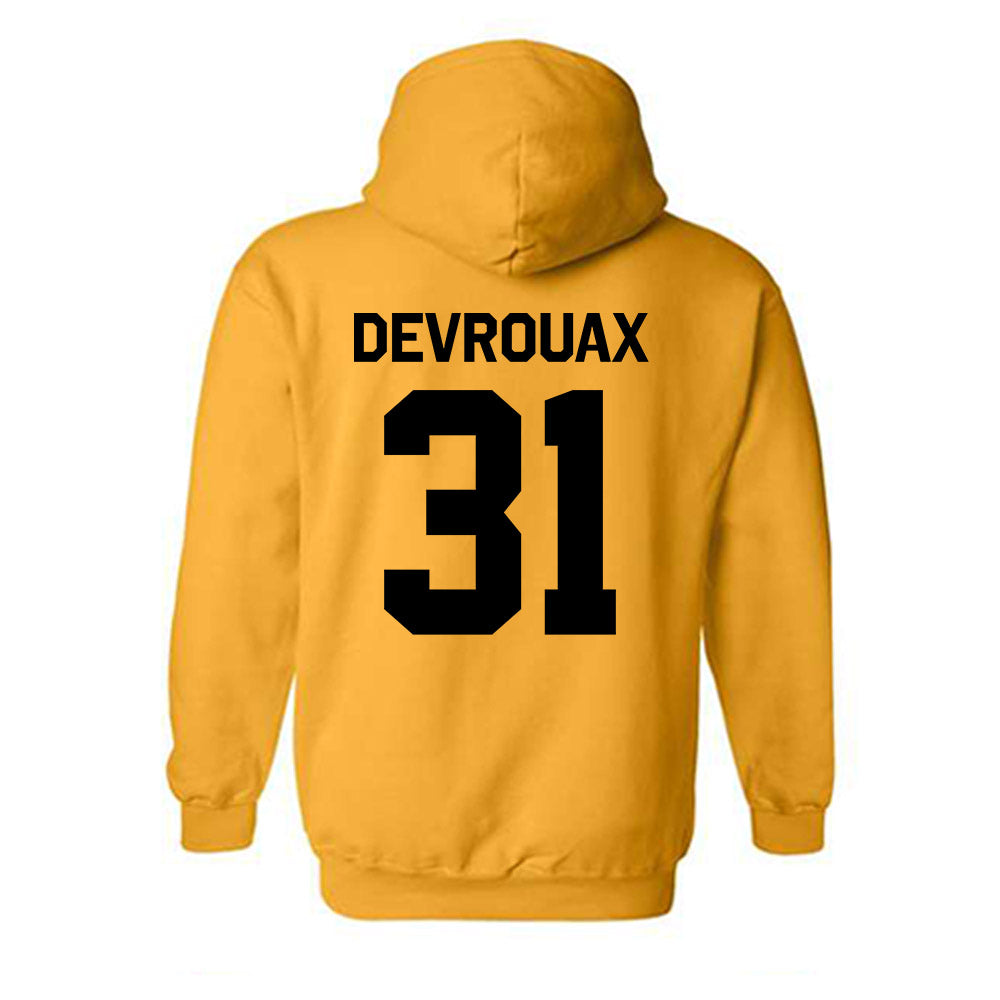 Missouri - NCAA Women's Soccer : Mia Devrouax - Classic Shersey Hooded Sweatshirt-1