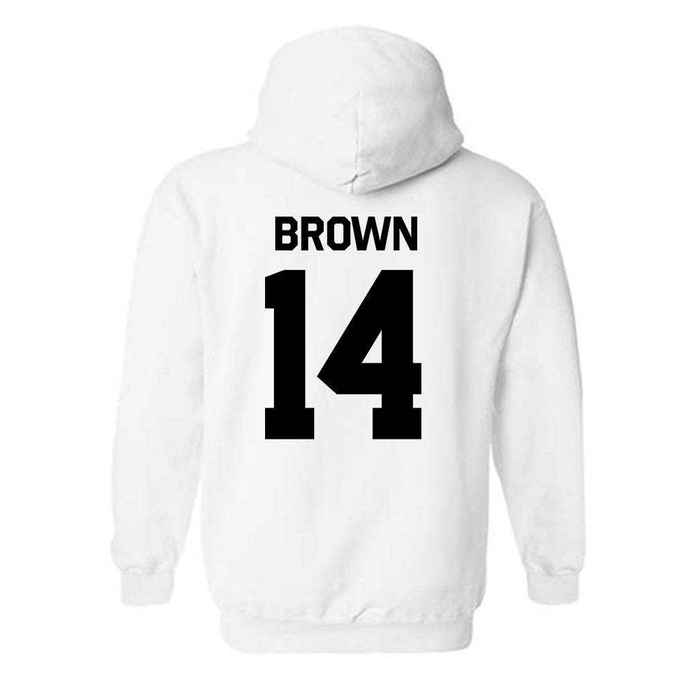 Missouri - NCAA Football : Brett Brown - Classic Shersey Hooded Sweatshirt-1