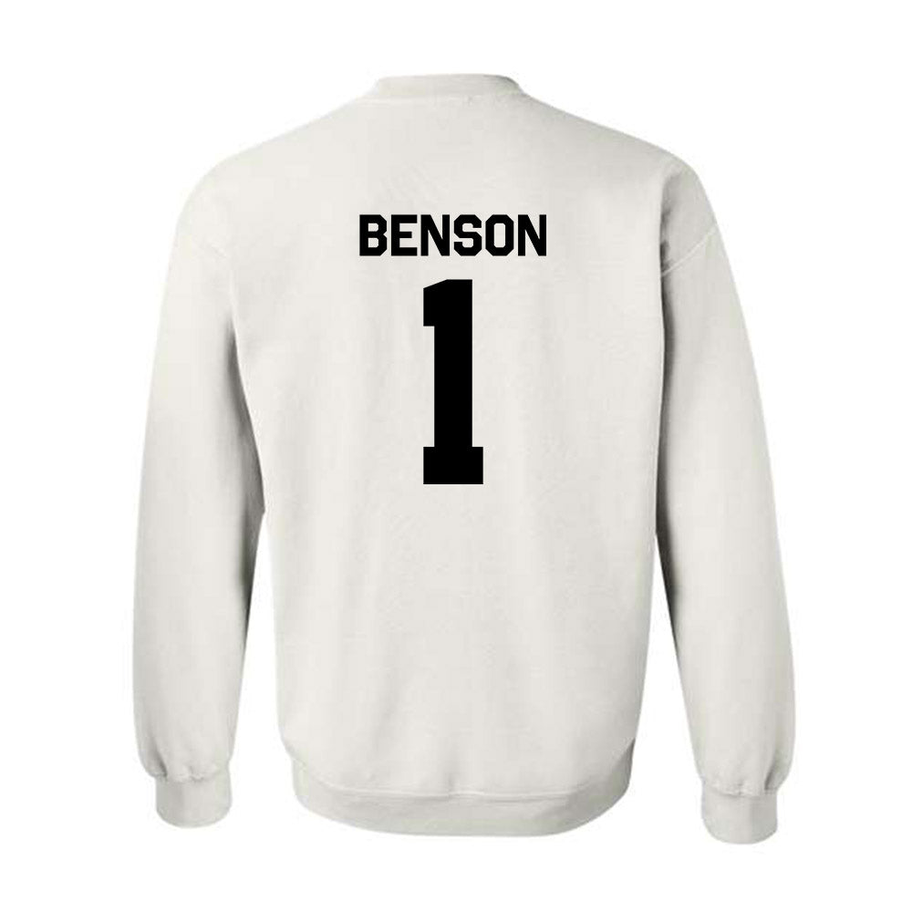 Missouri - NCAA Baseball : Cameron Benson - Classic Shersey Crewneck Sweatshirt-1