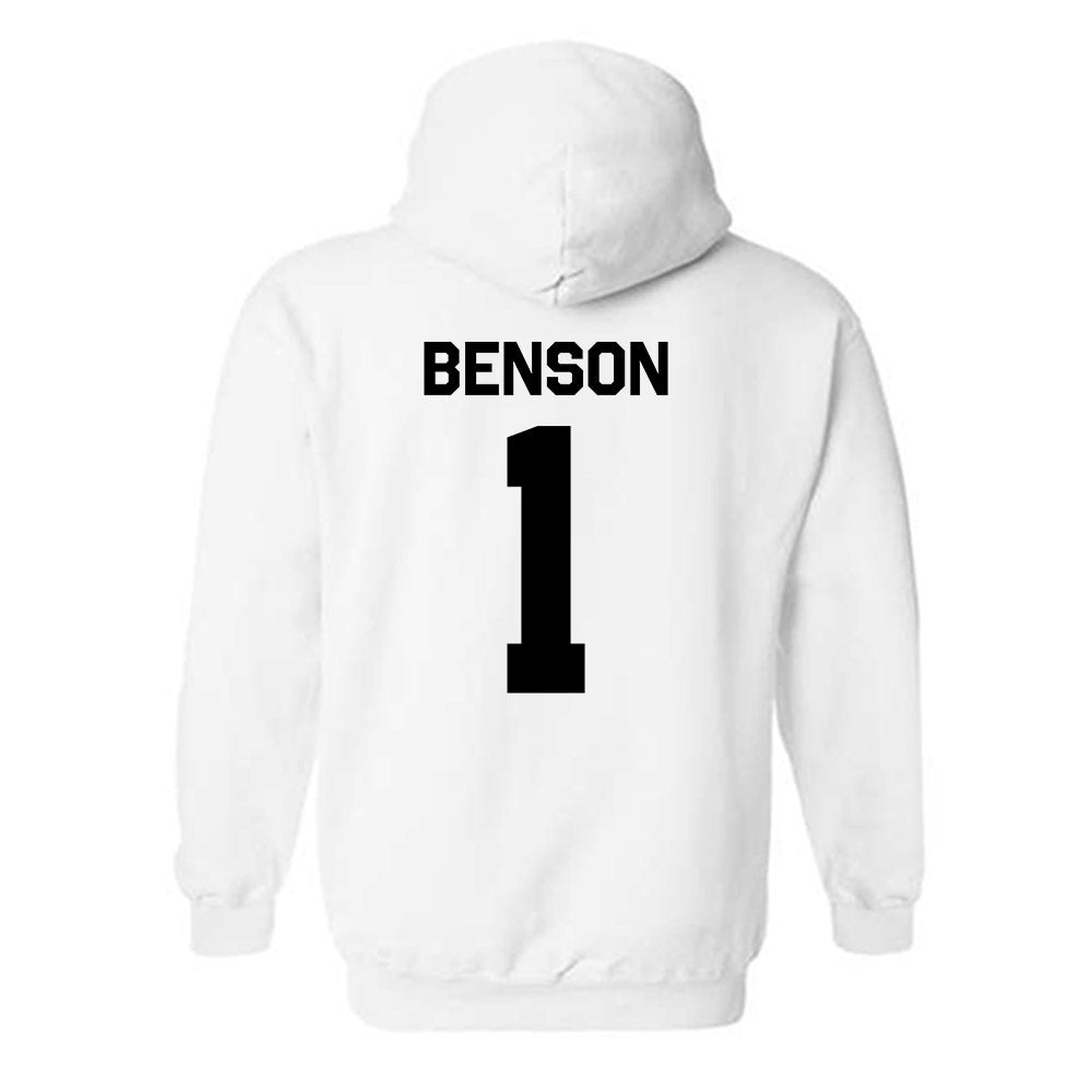 Missouri - NCAA Baseball : Cameron Benson - Classic Shersey Hooded Sweatshirt-1