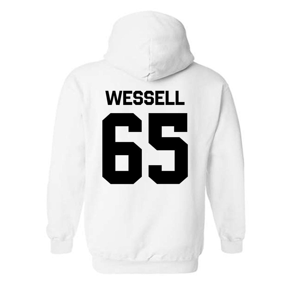 Missouri - NCAA Football : Brysen Wessell - Classic Shersey Hooded Sweatshirt-1