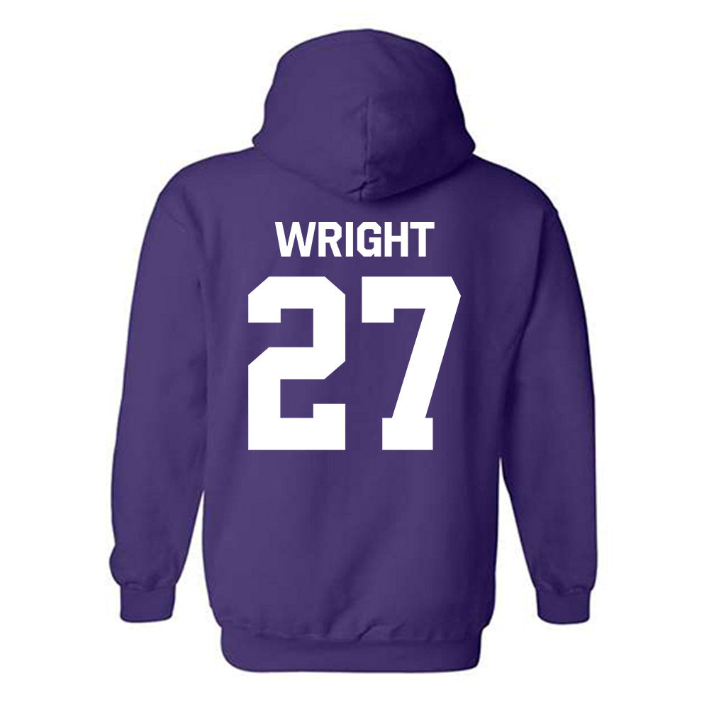 North Alabama - NCAA Softball : Claire Wright - Classic Shersey Hooded Sweatshirt-1