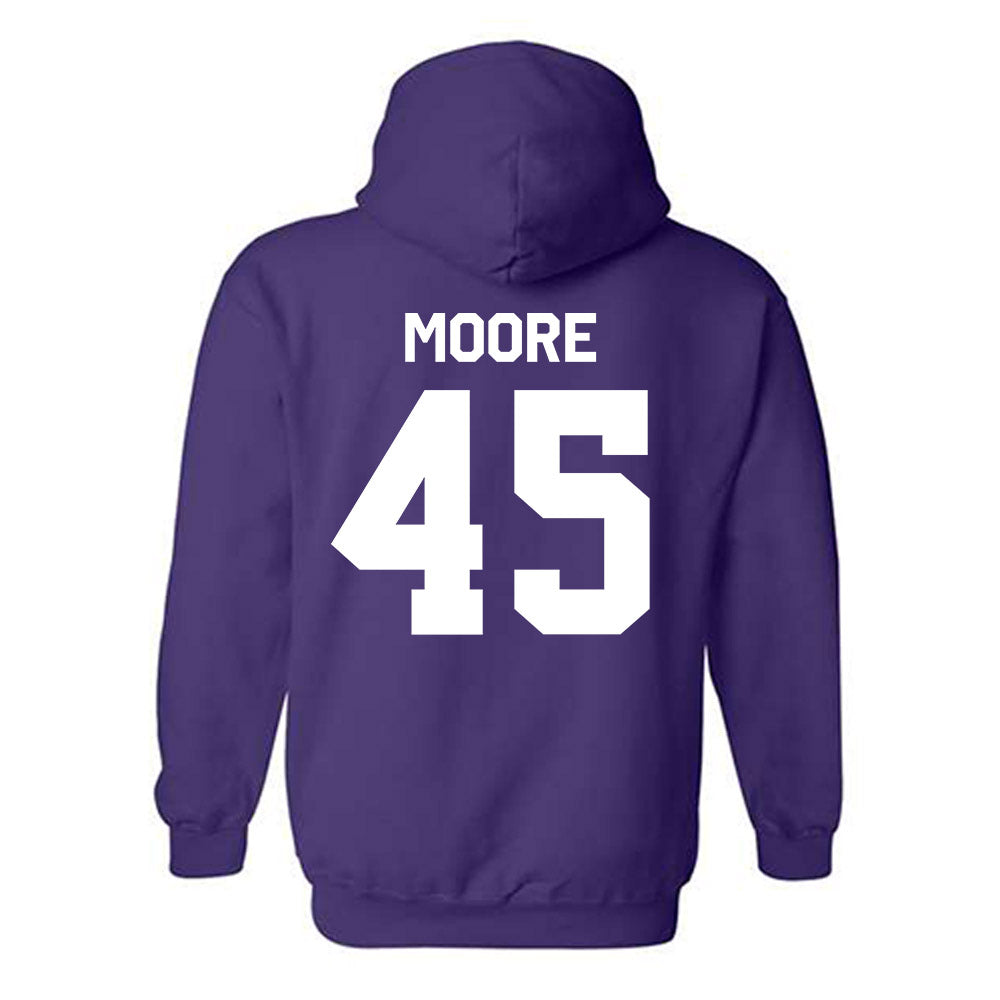 North Alabama - NCAA Baseball : Ethan Moore - Classic Shersey Hooded Sweatshirt-1