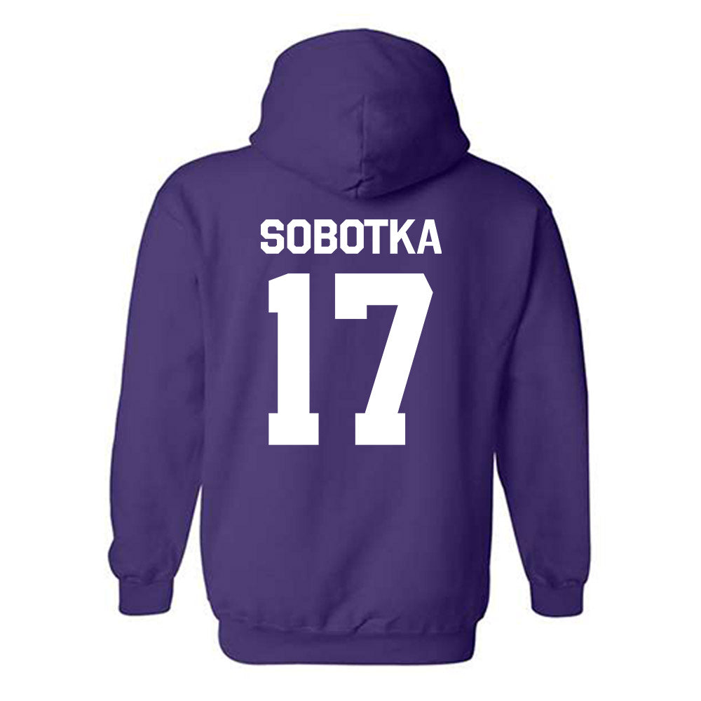 North Alabama - NCAA Women's Soccer : Charlotte Sobotka - Classic Shersey Hooded Sweatshirt-1