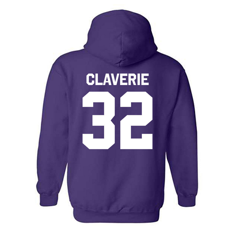 North Alabama - NCAA Softball : Aubrie Claverie - Classic Shersey Hooded Sweatshirt-1