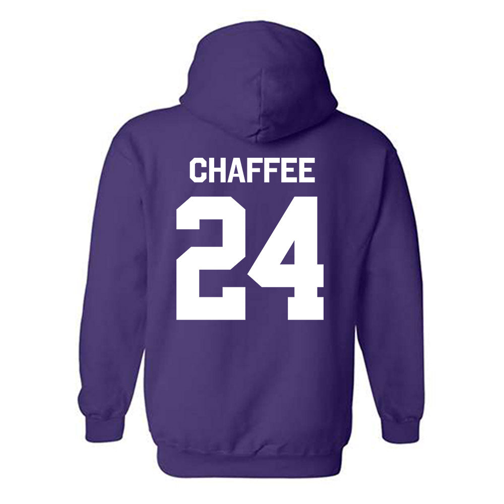 North Alabama - NCAA Men's Basketball : Mitchell Chaffee - Classic Shersey Hooded Sweatshirt-1