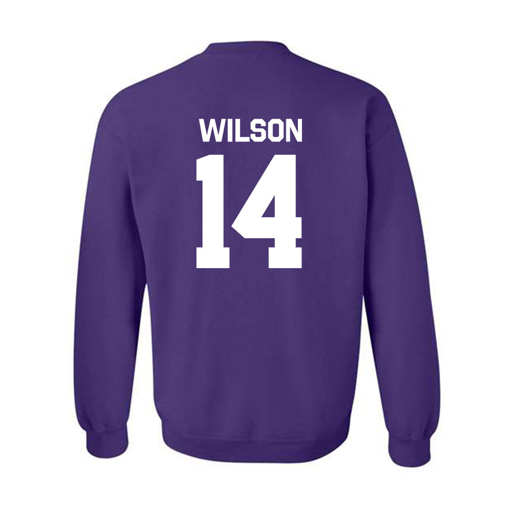 North Alabama - NCAA Baseball : Alex Wilson - Classic Shersey Crewneck Sweatshirt-1