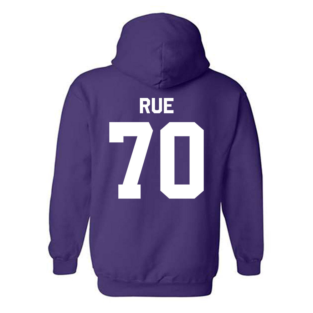 North Alabama - NCAA Football : Isaac Rue - Classic Shersey Hooded Sweatshirt-1