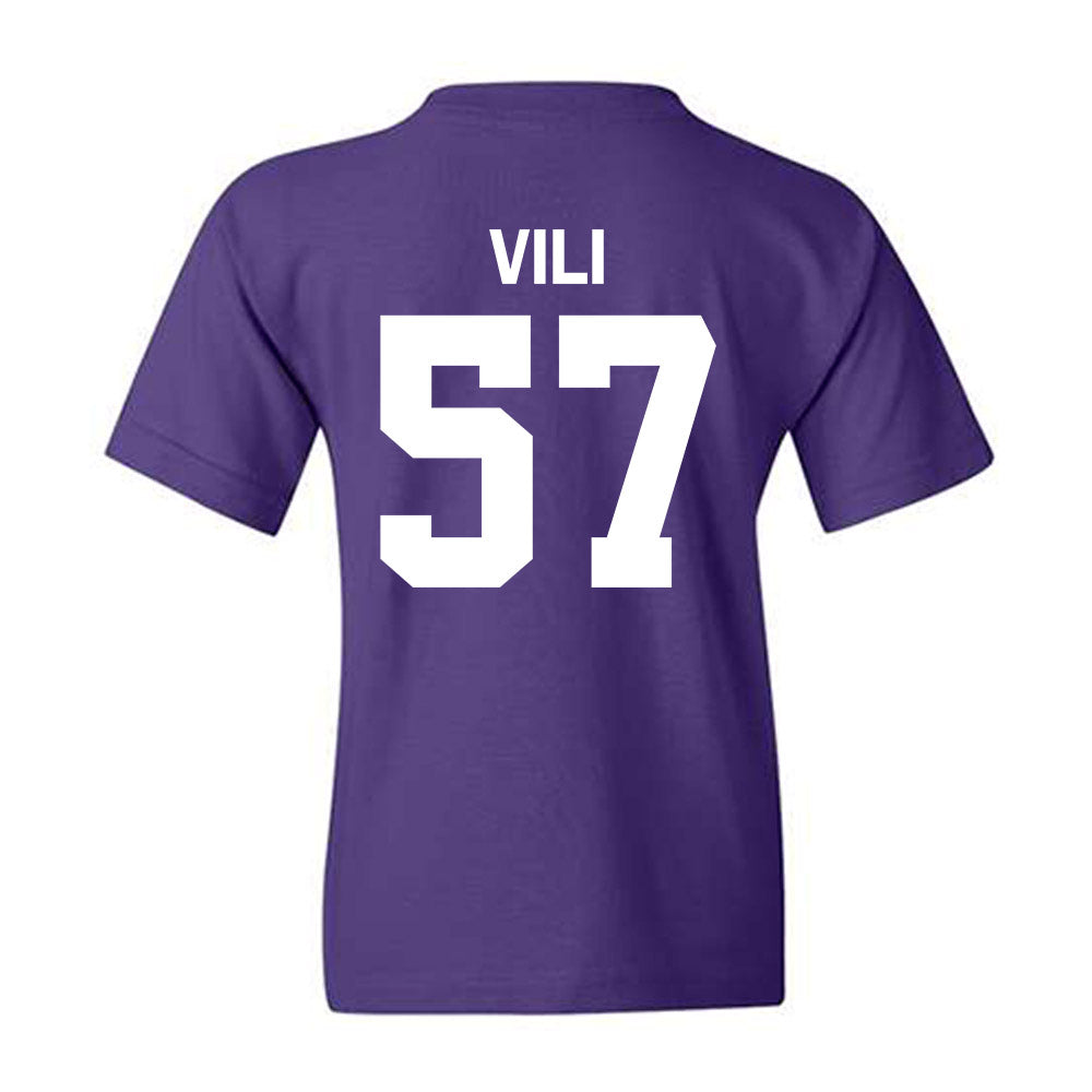 North Alabama - NCAA Football : Fred Vili - Classic Shersey Youth T-Shirt-1