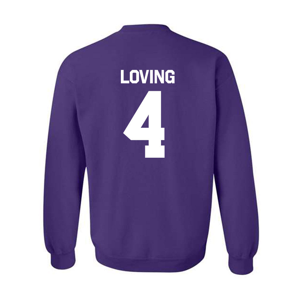 North Alabama - NCAA Baseball : Bryant Loving - Classic Shersey Crewneck Sweatshirt-1