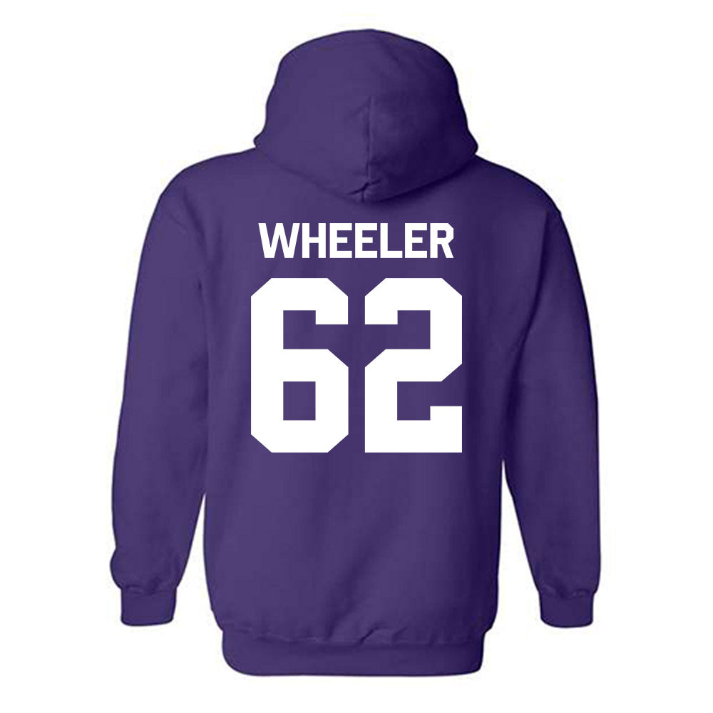North Alabama - NCAA Football : Carson Wheeler - Classic Shersey Hooded Sweatshirt-1
