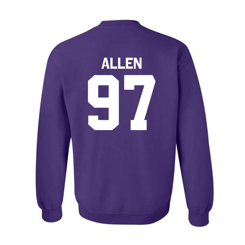 North Alabama - NCAA Football : Trace Allen - Classic Shersey Crewneck Sweatshirt-1